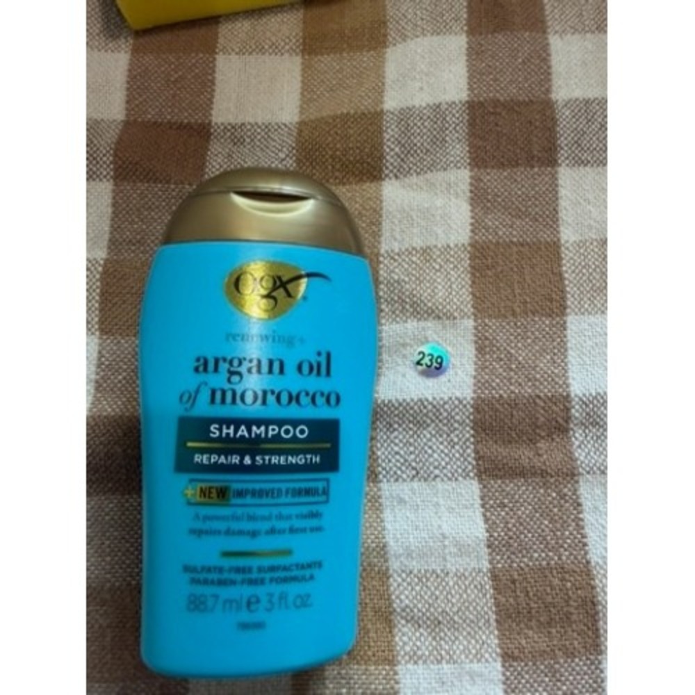 OGX Renewing Argan Oil of Morocco Shampoo Repair & Strength Travel Size 3 fl oz